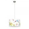 Suspension Brilliant Leuchten Birds Multicolore, Blanc, 1 lumière