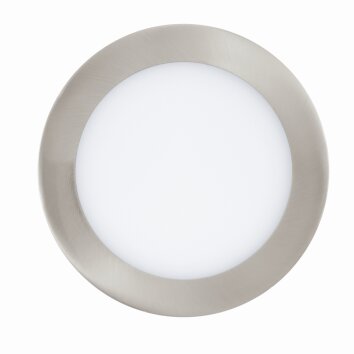 Spot encastrable Eglo FUEVA-C LED Nickel mat, 1 lumière, Changeur de couleurs
