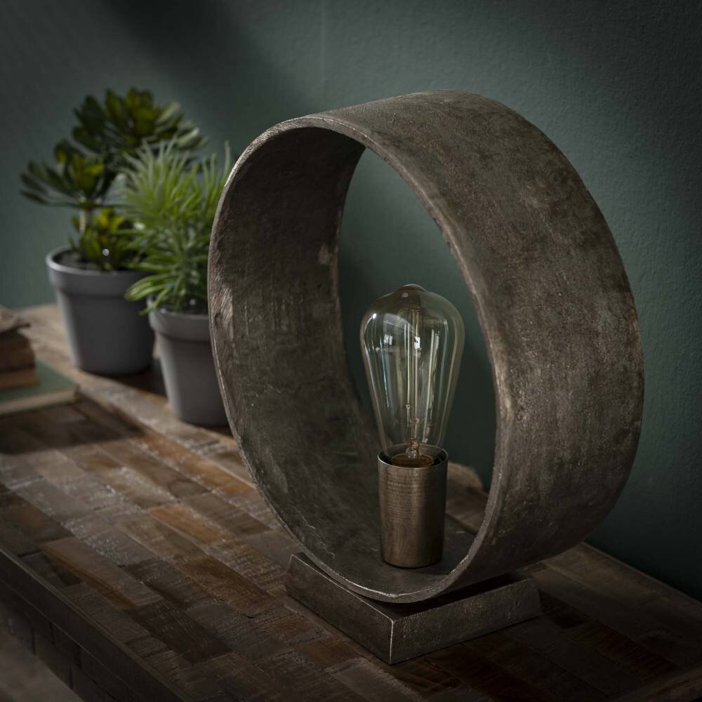 Lampe à poser GORREDIJK Rouille, 1 lumière