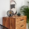 Lampe de table Luena Noir, 1 lumière