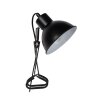 lampe â clipper Lucide MOYS Noir, 1 lumière