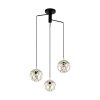 Suspension Eglo MIRTAZZA Noir, 3 lumières