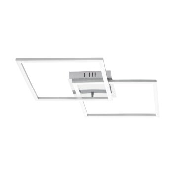 Plafonnier Eglo PALMAVES LED Nickel mat, Argenté, 1 lumière