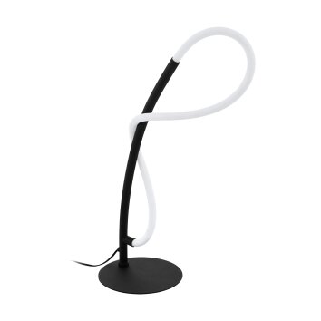 Lampe de table Eglo EGIDONELLA LED Noir, 1 lumière