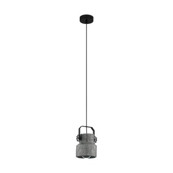 Suspension Eglo HILCOTT Noir, 1 lumière