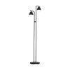 Lampadaire Eglo PALBIETA LED Noir, 2 lumières