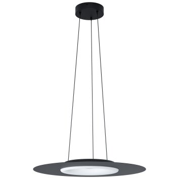 Suspension Eglo COMPO ROSSO LED Noir, 1 lumière, Changeur de couleurs