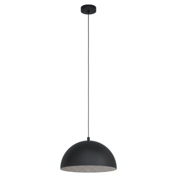 Suspension Eglo GAETANO Gris, Noir, 1 lumière