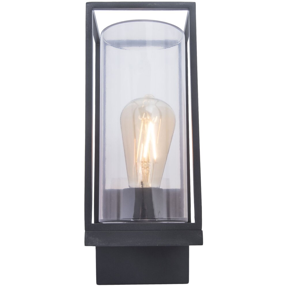 Applique murale d'extérieur Lutec Flair Anthracite, 1 lumière