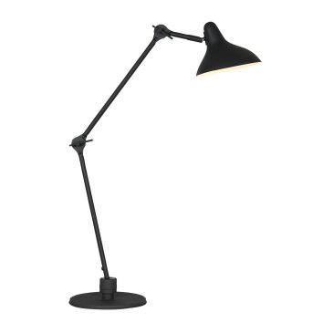 Lampe de table Steinhauer Kasket Noir, Blanc, 1 lumière