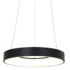 Suspension Steinhauer Ringlede Noir, Blanc, 1 lumière