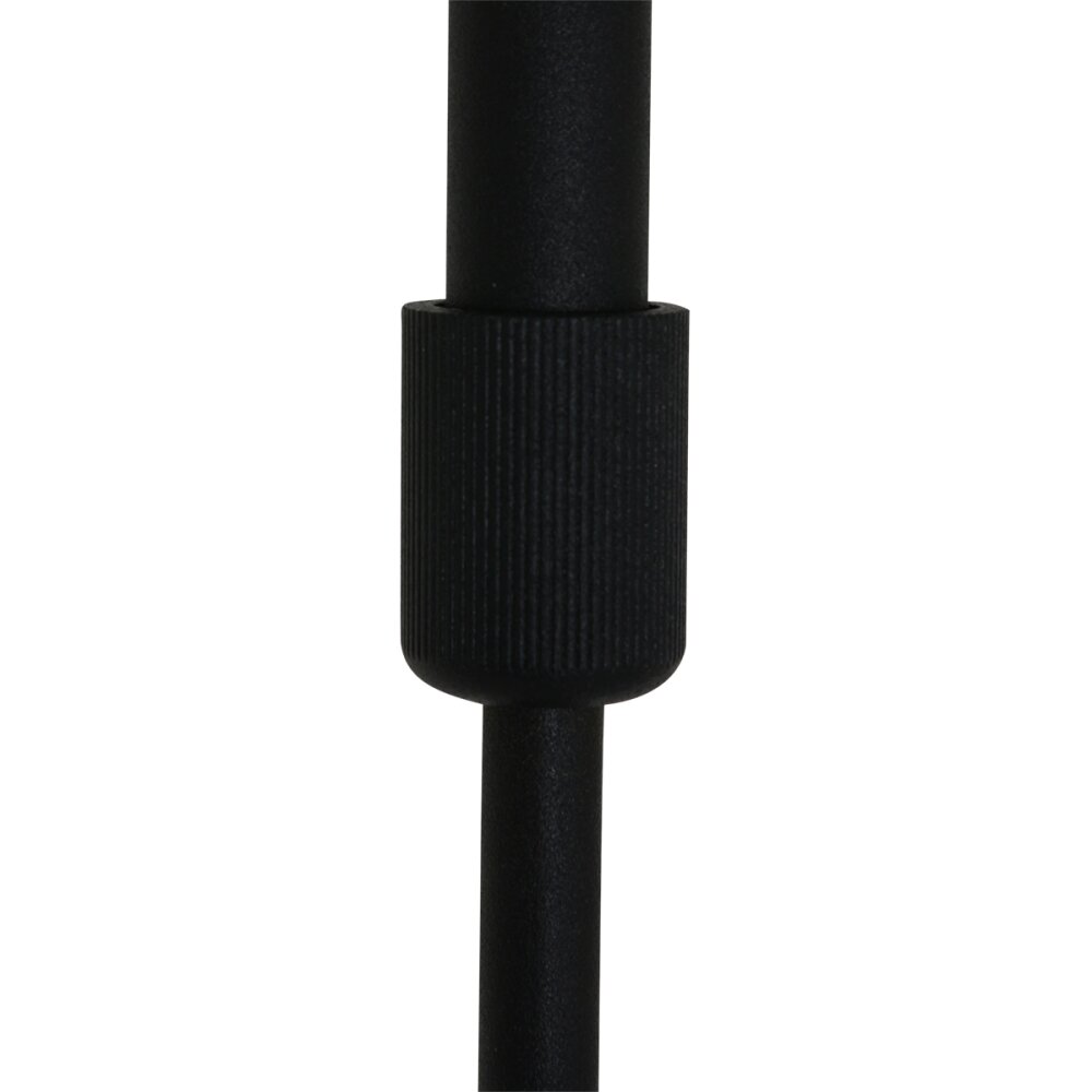 Suspension Steinhauer Buckley Noir, 5 lumières