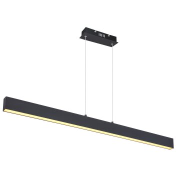 Suspension Globo VERENA LED Noir, 1 lumière