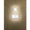 Applique murale Fabas Luce Bali LED Argenté, 2 lumières