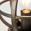 Lampe de table Brilliant Basia Noir, 1 lumière