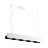 Suspension Eglo BADALONA LED Noir, Blanc, 5 lumières