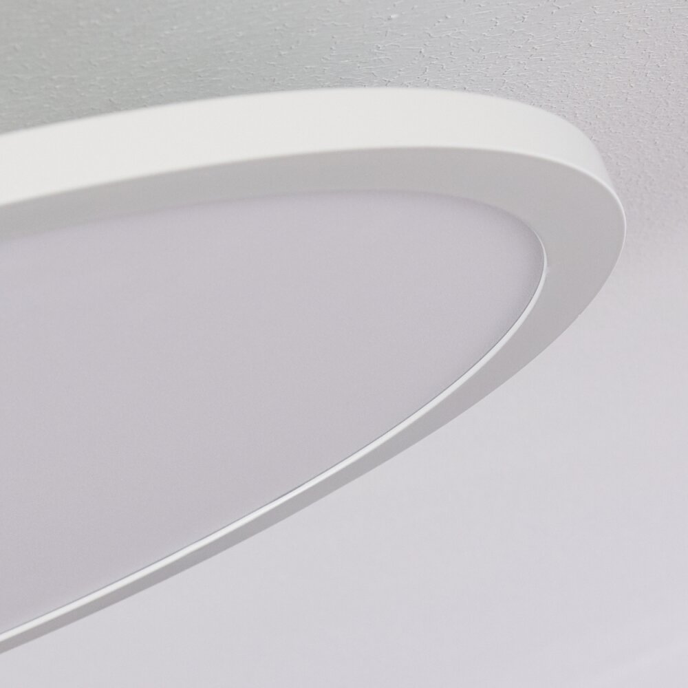 Plafonnier Ailik LED Blanc, 1 lumière, Télécommandes
