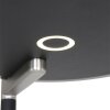 Lampadaire Steinhauer Turound LED Noir, 2 lumières