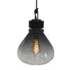 Suspension Steinhauer Flere Gris, Noir, 6 lumières