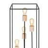 Lampadaire Globo HAGAR Noir, 5 lumières
