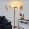 Lampadaire Rabeja LED Laiton, 2 lumières