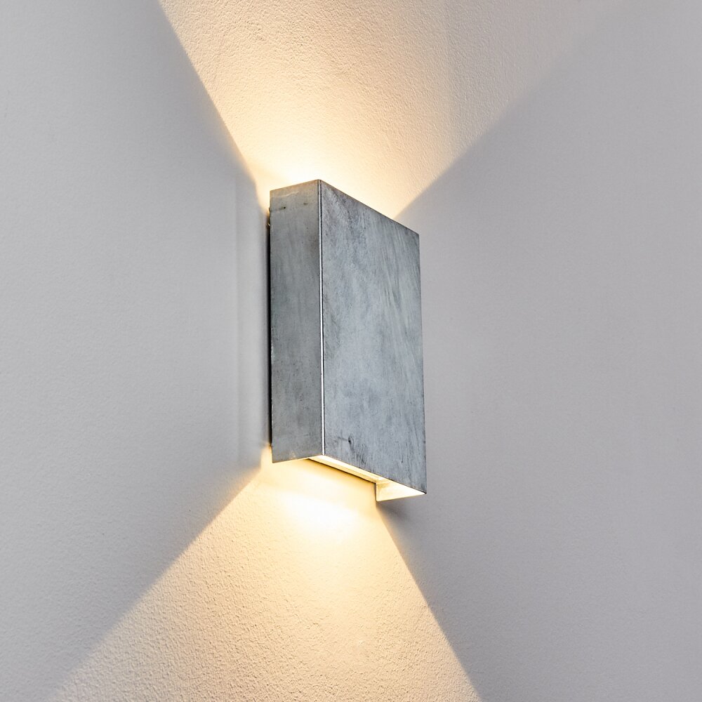 Applique murale Benin LED Nickel mat, 2 lumières