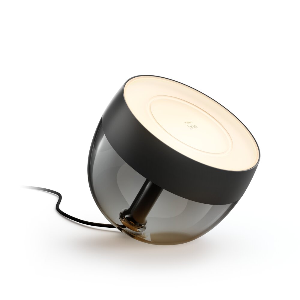 Lampe de table, kit d'extension Philips Hue Ambiance White & Color Iris LED  Noir, Transparent 8719514264489