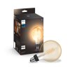 LED White Filament Globe E27 7 Watt 2100 Kelvin 600 Lumen Philips Hue