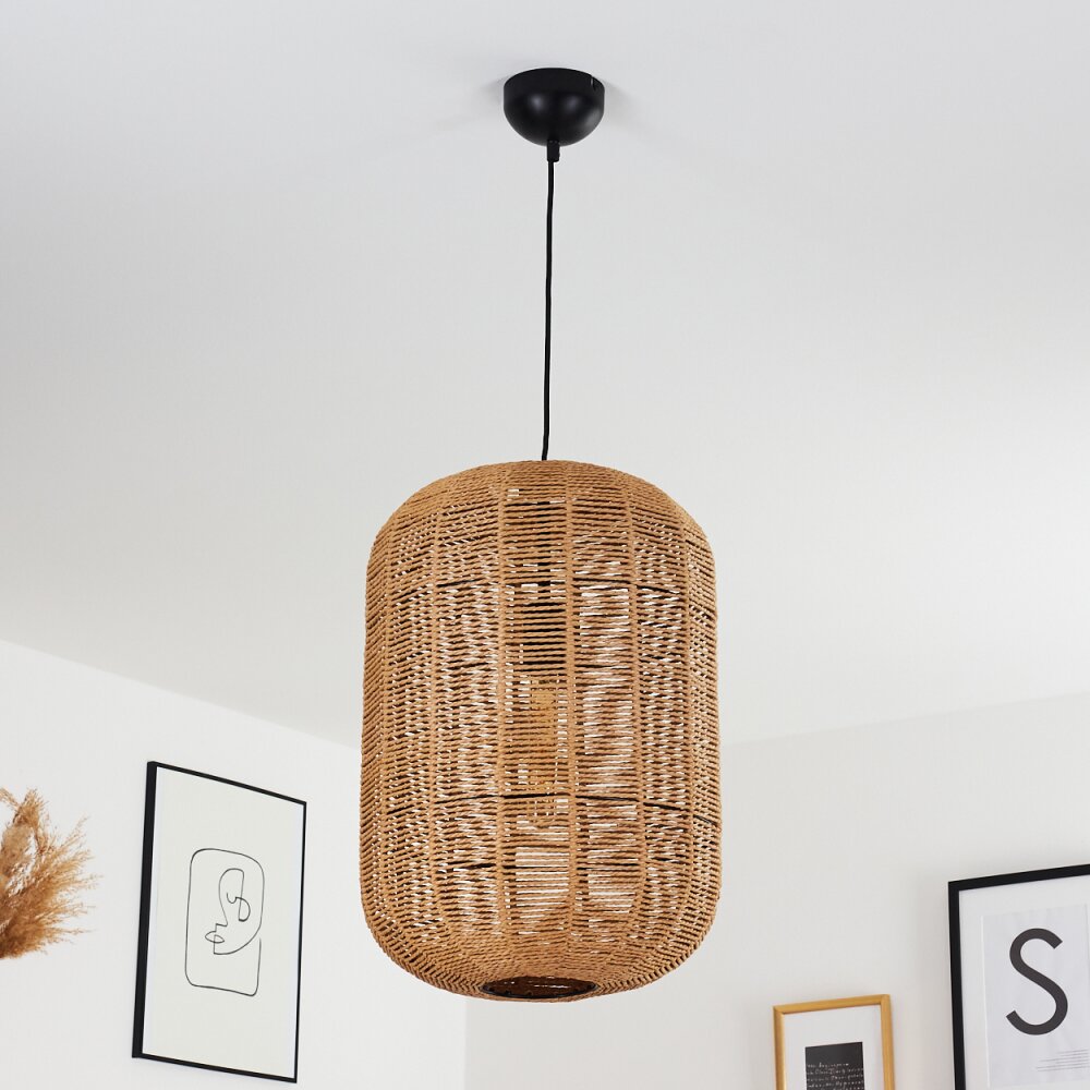 Suspension Krens Noir, 1 lumière