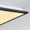 Plafonnier Salmi LED Noir, Blanc, 1 lumière