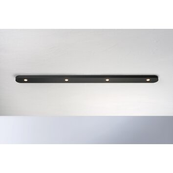 Plafonnier Bopp-Leuchten CLOSE LED Noir, 4 lumières