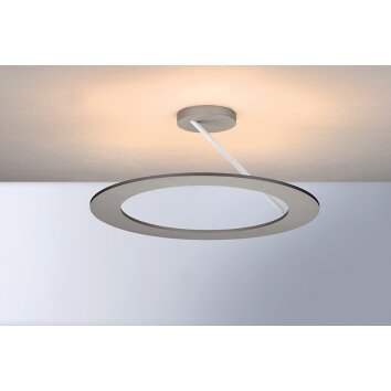 Plafonnier Bopp-Leuchten STELLA LED Argenté, Blanc, 5 lumières