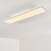 Plafonnier Salmi LED Blanc, 1 lumière