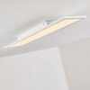 Plafonnier Salmi LED Blanc, 1 lumière