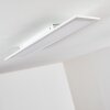 Plafonnier Salmi LED Blanc, 1 lumière