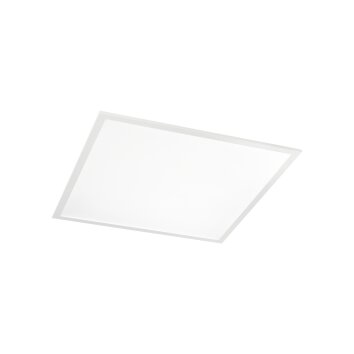 Panneau LED Ideallux Blanc, 1 lumière