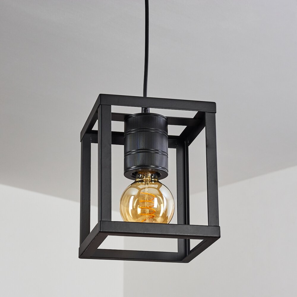Suspension Salla Noir, 1 lumière