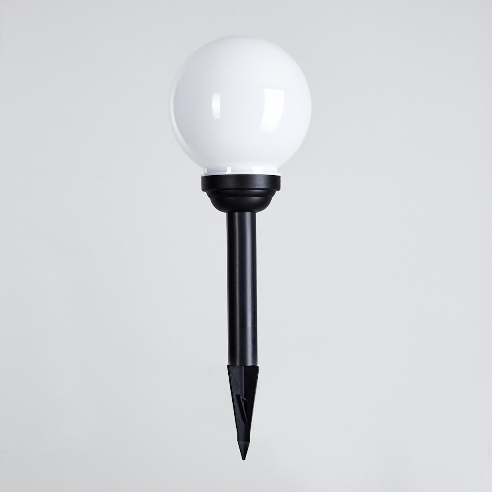 boule lumineuse Campinas LED Noir, Blanc H3368022