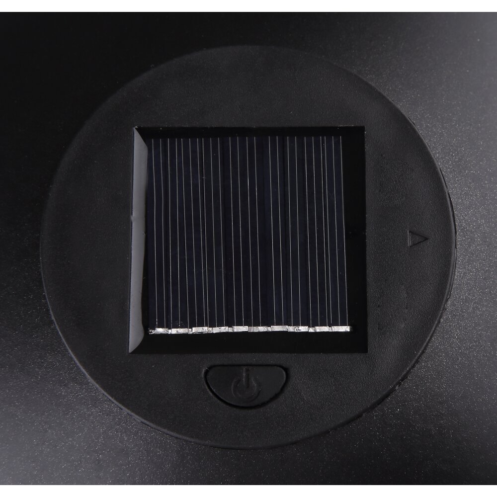 lampe solaire Globo SOLAR LED Noir, 1 lumière