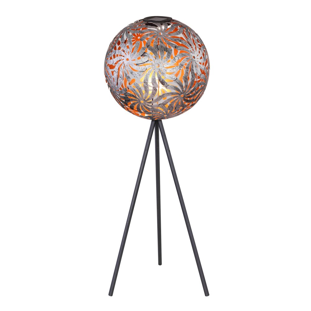 lampe solaire Globo SOLAR LED Noir, 1 lumière