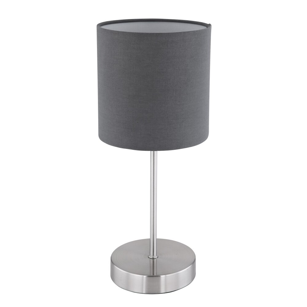 Lampe de table Globo SANNA Nickel mat, 1 lumière