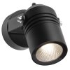 Applique murale d'extérieur LCD 5019 LED Noir, 1 lumière