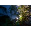 Spot, set de 3 de base Philips Hue Ambiance White & Color WACA Lily LED Noir, 1 lumière, Changeur de couleurs