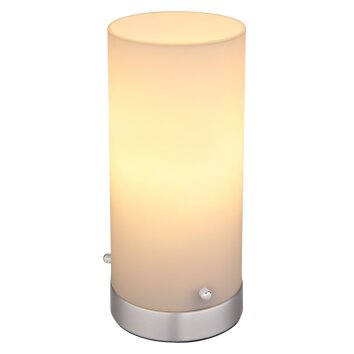 Lampe de table Globo CYLI LED Nickel mat, 1 lumière