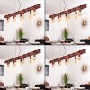 Suspension Barbengo Rouille, 8 lumières