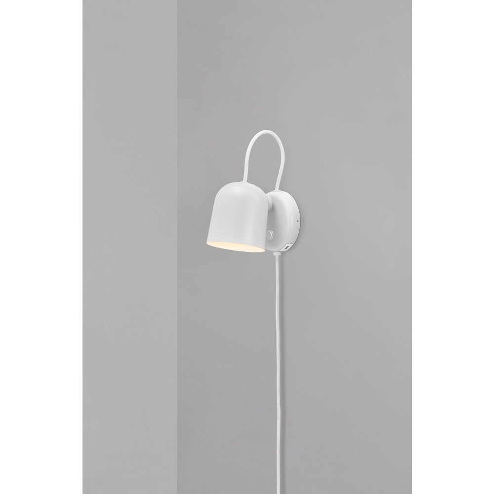 Applique murale Design For The People by Nordlux ANGLE Blanc, 1 lumière