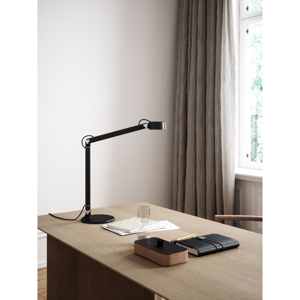 Lampe de table Design For The People by Nordlux NOBU LED Noir, 1 lumière main product photo