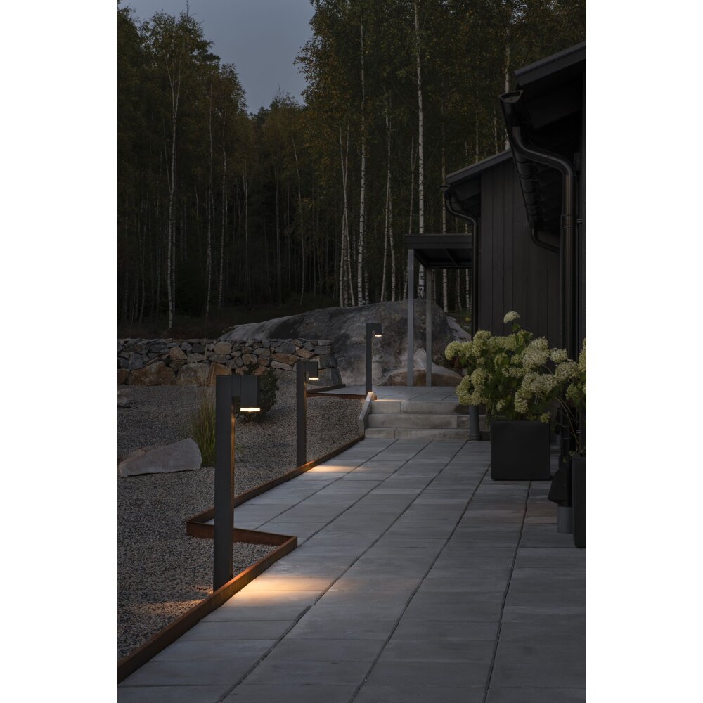 Borne lumineuse Konstsmide Antares Noir, 1 lumière main product photo