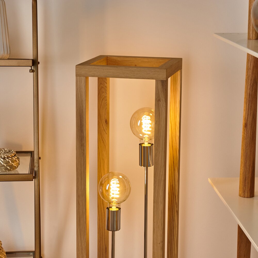 Lampadaire Torreglia Brun, 2 lumières