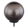 lampe solaire Globo LED Noir, 50 lumières